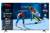 TV TCL 55C6K, MINI LED - QLED, 55", 140cm, UHD, Google TV