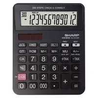 Kalkulator komercijalni 12 mjesta Sharp ELCC12D crni Kalkulator komercijalni 12 mjesta Sharp ELCC12D crni