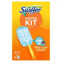 Komplet za brisanje prašine Swiffer, 1 drška + 4 zamjenjive metlice
