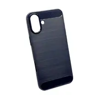 Maskica za APPLE iPhone 16, TPU Karbon Mat, plava Maskica za APPLE iPhone 16, TPU Karbon Mat, plava
