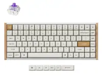 Tipkovnica KEYCHRON K2H-Q1 White wooden RGB 75% layout BT 2.4GHz Nebula Switch Gateron 2.0 Hot Swap Tipkovnica KEYCHRON K2H-Q1 White wooden RGB 75% layout BT 2.4GHz Nebula Switch Gateron 2.0 Hot Swap