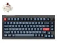 Tipkovnica KEYCHRON V1M-D1 Black RGB 75% Layout BT 2.4GHz Wired Red Switch Tipkovnica KEYCHRON V1M-D1 Black RGB 75% Layout BT 2.4GHz Wired Red Switch