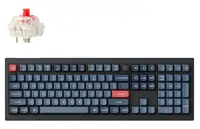 Tipkovnica KEYCHRON V6M-D1 Black RGB 100% Layout BT 2.4GHz Wired Red Switch Tipkovnica KEYCHRON V6M-D1 Black RGB 100% Layout BT 2.4GHz Wired Red Switch