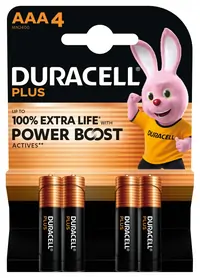 Baterija DURACELL Plus Power Boost AAA + 100% extra life 4/1 Baterija DURACELL Plus Power Boost AAA + 100% extra life 4/1