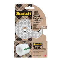 Selotejp uredski 19mm/13,9m set 2 role, nevidljivi Scotch 3M Magic na stainless stalku Selotejp uredski 19mm/13,9m set 2 role, nevidljivi Scotch 3M Magic na stainless stalku