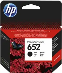 Tinta HP F6V25AE Black No.652 original Tinta HP F6V25AE Black No.652 original