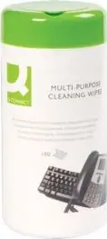 Sredstvo za čišćenje PC plastike vlažne maramice Q-Connect KF04508A 100/1 Sredstvo za čišćenje PC plastike vlažne maramice Q-Connect KF04508A 100/1