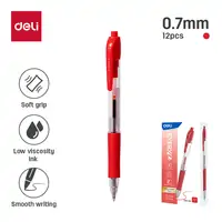 Olovka kemijska 0,7 Deli crvena EQ60-RD