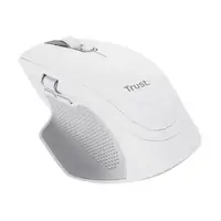 Miš TRUST Ozaa+ Bežični USB, silent, Multi-Device, punjivi - bijeli