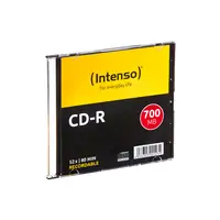 CD-R medij INTENSO 700MB 52x speed, Slim Case, 1/1 CD-R medij INTENSO 700MB 52x speed, Slim Case, 1/1