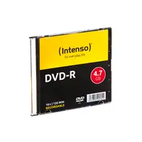DVD-R medij INTENSO 4.7GB 16x speed, Slim Case, 1/1 DVD-R medij INTENSO 4.7GB 16x speed, Slim Case, 1/1