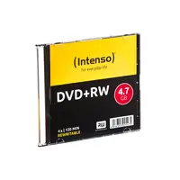 DVD-RW medij INTENSO 4.7GB 4x speed, Slim Case, 1/1 DVD-RW medij INTENSO 4.7GB 4x speed, Slim Case, 1/1