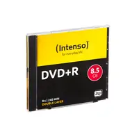 DVD+R medij INTENSO 8.5GB Dual Layer, 8x speed, Jewel Case, 1/1 DVD+R medij INTENSO 8.5GB Dual Layer, 8x speed, Jewel Case, 1/1
