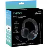 Slušalice+ mikrofon Tyron SPEEDLINK gaming headset, RGB, PC/PS4/PS5/Xbox/Switch Slušalice+ mikrofon Tyron SPEEDLINK gaming headset, RGB, PC/PS4/PS5/Xbox/Switch