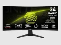 Monitor 34" MSI MAG 346CQ UWQHD VA 180Hz 300nits 1ms 2xHDMI DP TILT Gaming Zakrivljeni Monitor 34" MSI MAG 346CQ UWQHD VA 180Hz 300nits 1ms 2xHDMI DP TILT Gaming Zakrivljeni
