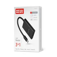 Card reader Colorway USB-C to USB 3.0/SD/MicroSD (CW-CR-02)