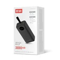 Power Bank 30000mAh COLORWAY EnergyPlus (USB QC3.0 + USB-C Power Delivery 22.5W) Black