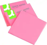 Blok samoljepljivi 76x76mm 75 listova Q-Connect Brilliant pink KF10516 Blok samoljepljivi 76x76mm 75 listova Q-Connect Brilliant pink KF10516