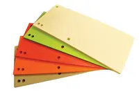 Pregrada kartonska 24x10,5cm Office Products 100/1 mix boje intenz. Pregrada kartonska 24x10,5cm Office Products 100/1 mix boje intenz.