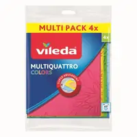 Krpa univerzalna Vileda Multiquattro colors 4/1