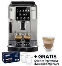 Aparat za kavu DeLonghi ECAM220.30.SB Magnifica Start + GRATIS Šalice za Espresso DeLonghi DLSC310 Aparat za kavu DeLonghi ECAM220.30.SB Magnifica Start + GRATIS Šalice za Espresso DeLonghi DLSC310