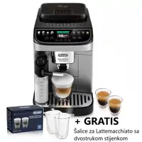 Aparat za kavu DeLonghi ECAM310.80.SB Magnifica Evo Next + GRATIS Šalice za Lattemacchiato DeLonghi DLSC312 Aparat za kavu DeLonghi ECAM310.80.SB Magnifica Evo Next + GRATIS Šalice za Lattemacchiato DeLonghi DLSC312