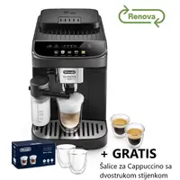Aparat za kavu DeLonghi ECAM290.61.B Magnifica Evo + GRATIS Šalice za Cappuccino DeLonghi DLSC311