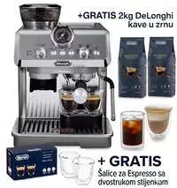 Aparat za kavu DeLonghi EC9255.M La Specialista Arte Evo + GRATIS 2kg DeLonghi kave u zrnu i Šalice za Cappucino DeLonghi DLSC311 Aparat za kavu DeLonghi EC9255.M La Specialista Arte Evo + GRATIS 2kg DeLonghi kave u zrnu i Šalice za Cappucino DeLonghi DLSC311