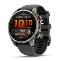 Smart watch GARMIN Fenix 8 PRO 47mm LTE AMOLED Sapphire Titanium, Graphite remen - 010-03198-11