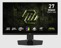 Monitor 27" MSI MAG 274QPF E20 WQHD IPS 200Hz 0,5ms 2xHDMI DP USB TYPE-C PIVOT HAS SWIVEL TILT