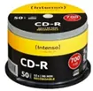 CD-R medij INTENSO 700MB 52x speed, Cake Box, 50/1 Printable bijeli