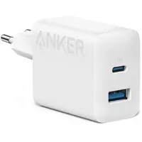 Adapter za napajanje ANKER 312 20W, USB-C + USB-A, PowerIQ 3.0, USB-C kabel, bijeli