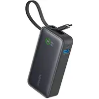 Prijenosna baterija ANKER 545 Nano 10000mAh 30W, USB-A, USB-C, ugrađeni USB-C kabel 19 cm, crna Prijenosna baterija ANKER 545 Nano 10000mAh 30W, USB-A, USB-C, ugrađeni USB-C kabel 19 cm, crna