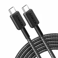 KABEL USB-C na USB-C ANKER 322 0,9 m 60W pleteni crni KABEL USB-C na USB-C ANKER 322 0,9 m 60W pleteni crni