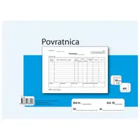 TI.I-19/ncr Povratnica A5 100 listova F TI.I-19/ncr Povratnica A5 100 listova F
