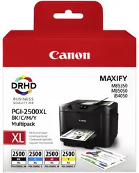 Tinta CANON PGI-2500XL BK/C/M/Y Multipack