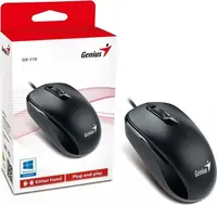 Miš GENIUS DX-110 Optical Mouse Black USB Miš GENIUS DX-110 Optical Mouse Black USB