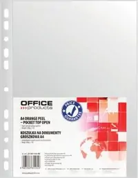 Fascikl uložni pvc A4 40mic Office products 100/1 orange peel Fascikl uložni pvc A4 40mic Office products 100/1 orange peel