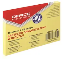 Blok samoljepljivi 101x76mm 100 listova Office products Blok samoljepljivi 101x76mm 100 listova Office products