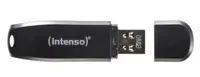 USB 3.2 Flash drive 16GB INTENSO Speed Line - black USB 3.2 Flash drive 16GB INTENSO Speed Line - black