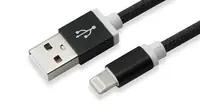 Kabel Lightning USB-A SBOX punjač, data - iPad, iPhone - 1.5m Black Kabel Lightning USB-A SBOX punjač, data - iPad, iPhone - 1.5m Black