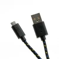 Kabel USB tip A-M<=>USB tip micro B-M 1.0m Black - SBOX pleteni Kabel USB tip A-M<=>USB tip micro B-M 1.0m Black - SBOX pleteni