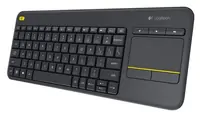 Tipkovnica LOGITECH K400+ Wireless Touch - Black Tipkovnica LOGITECH K400+ Wireless Touch - Black