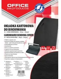 Korice za spiralni uvez reljefni karton A4 250gr 100/1 crne Korice za spiralni uvez reljefni karton A4 250gr 100/1 crne