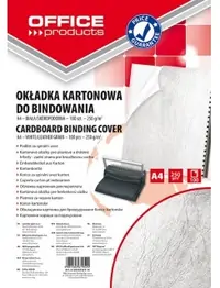Korice za spiralni uvez reljefni karton A4 250gr 100/1 bijele Korice za spiralni uvez reljefni karton A4 250gr 100/1 bijele