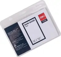 Etui za ID kartice 105x70mm Deli 5756A 10/1 vodoravno Etui za ID kartice 105x70mm Deli 5756A 10/1 vodoravno