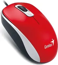 Miš GENIUS DX-110 Optical Mouse Red USB Miš GENIUS DX-110 Optical Mouse Red USB