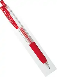 Olovka roler 0,5 Zebra Sarasa clip crveni ispis Olovka roler 0,5 Zebra Sarasa clip crveni ispis