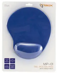 Podloga za miš s gel odmorištem za dlan SBOX plava Podloga za miš s gel odmorištem za dlan SBOX plava