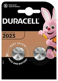 Baterija DURACELL Lithium CR2025 2/1 Baterija DURACELL Lithium CR2025 2/1